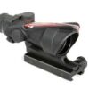 Trijicon TA31F ACOG 4x32 Scope with Red Chevron BAC Flattop Reticle – includes Flat Top Adapter